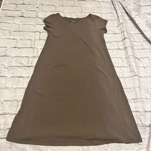 Eileen Fisher‎ T-Shirt Dress Casual Comfy Knit XS